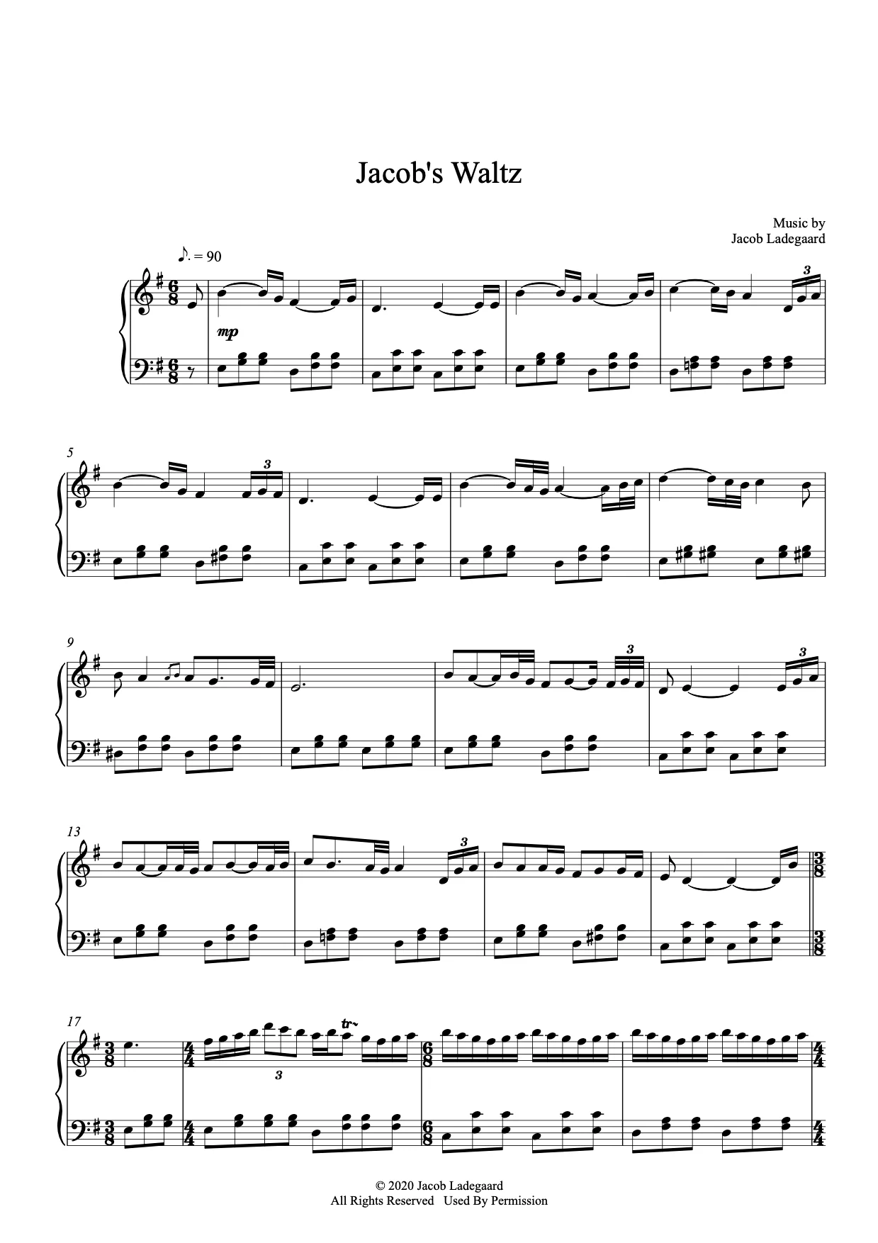 Jacob’s Waltz